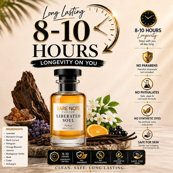 Bare Note Parfum – Liberated SoulInspired by Yves Saint Laurent Libre Extrait de Parfum | 100 ml