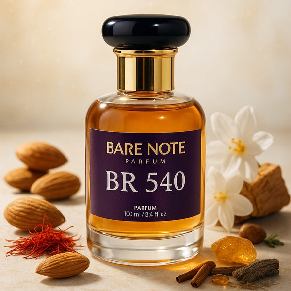 Bare Note Parfum – BR 540  Inspired by Maison Francis Kurkdjian Baccarat Rouge 540 Extrait de Parfum Extrait de Parfum  | 100 m