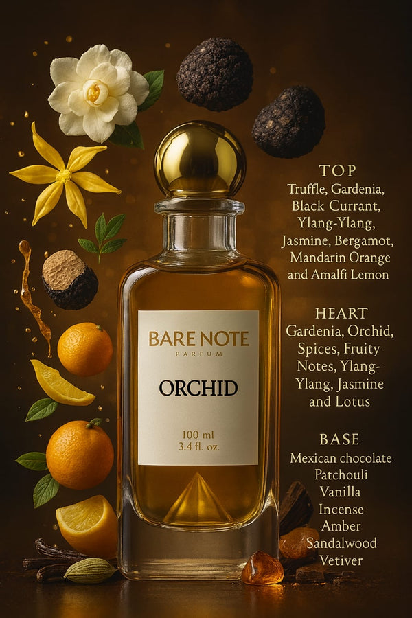 Bare Note Parfum – OrchidInspired by Tom Ford Black Orchid Extrait de Parfum | 100 ml