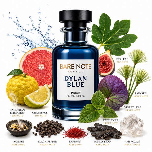 Bare Note Parfum – Dylan Blue  Extrait de Parfum | 100 ml 35–40% Pure Perfume Oil Concentration