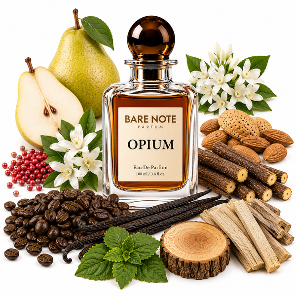 Bare Note Parfum – Opium  Inspired by Black Opium Extrait de Parfum | 100 ml
