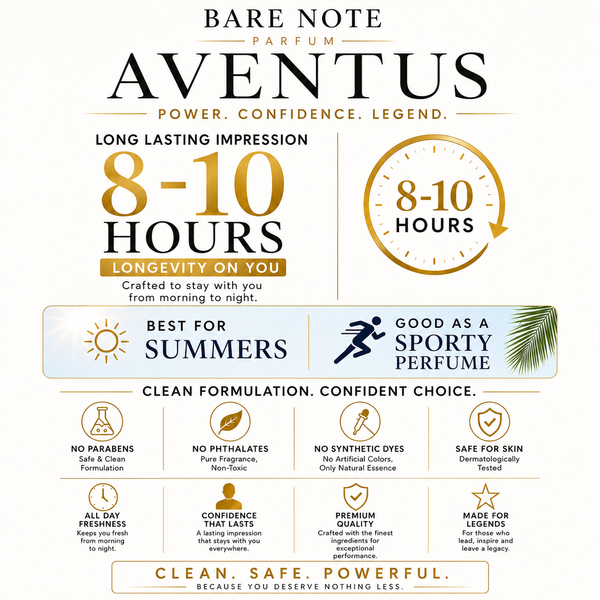 Bare Note Parfum – Aventus EDP Version Inspired by one of the world's most celebrated fragrances | 100 ml