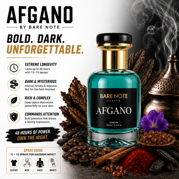 Bare Note Parfum – AfganoInspired by100 ml