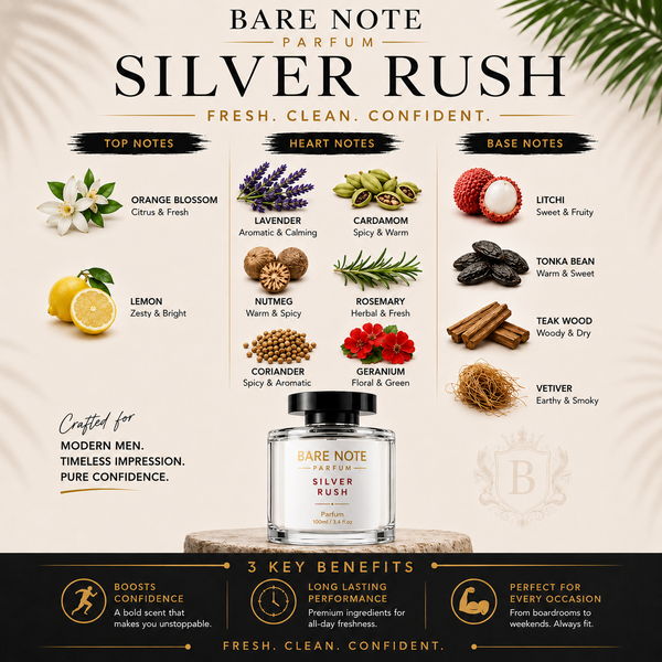 Bare Note Parfum – Silver Rush | 100 ml