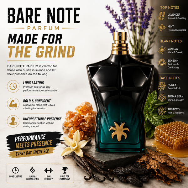 Bare Note Parfum – JPG Le ElixirInspired by Jean Paul Gaultier Le Male Elixir Extrait de Parfum | 100 ml