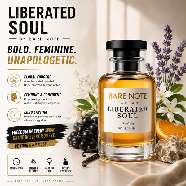 Bare Note Parfum – Liberated SoulInspired by Yves Saint Laurent Libre Extrait de Parfum | 100 ml