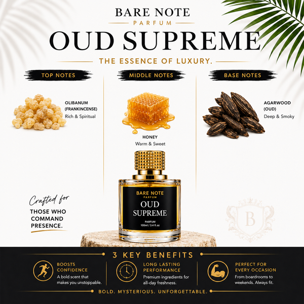 Bare Note Parfum – Oud Supreme| Self Creation |  100 ml