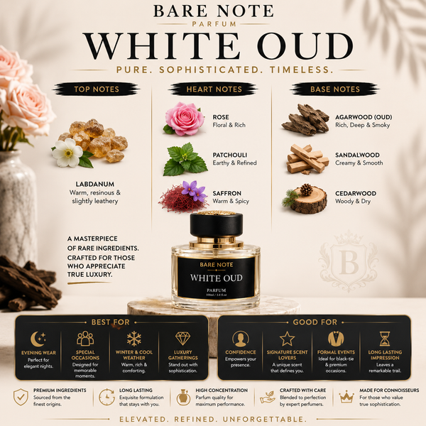 Bare Note Parfum – White Oud | Self Creation | 100 ml