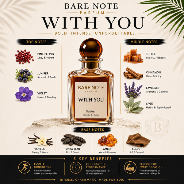 Bare Note Parfum – With You  Inspired by Emporio Armani | 100 ml