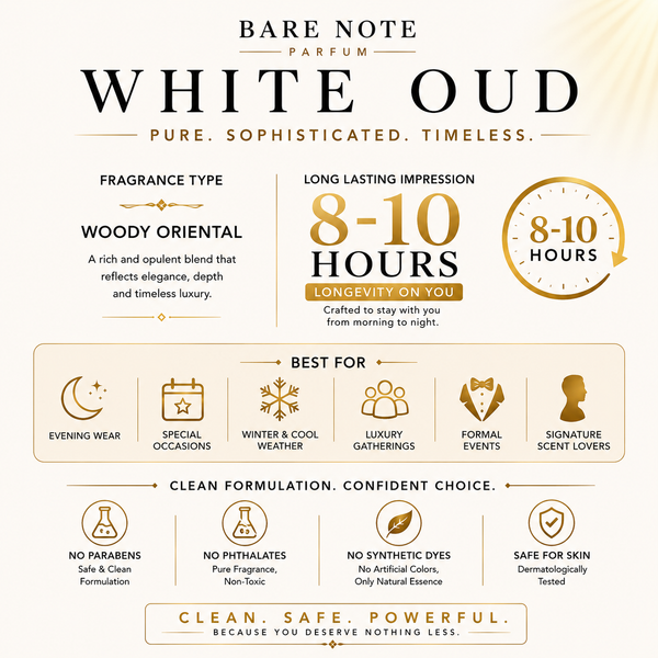 Bare Note Parfum – White Oud | Self Creation | 100 ml